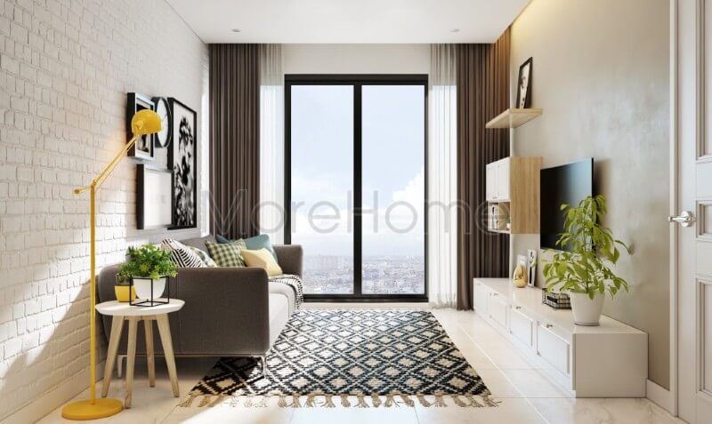 Thiết kế nội thất chung cư The Ascent Thảo Điền hiện đại Mẫu nội thất chung cư đẹp